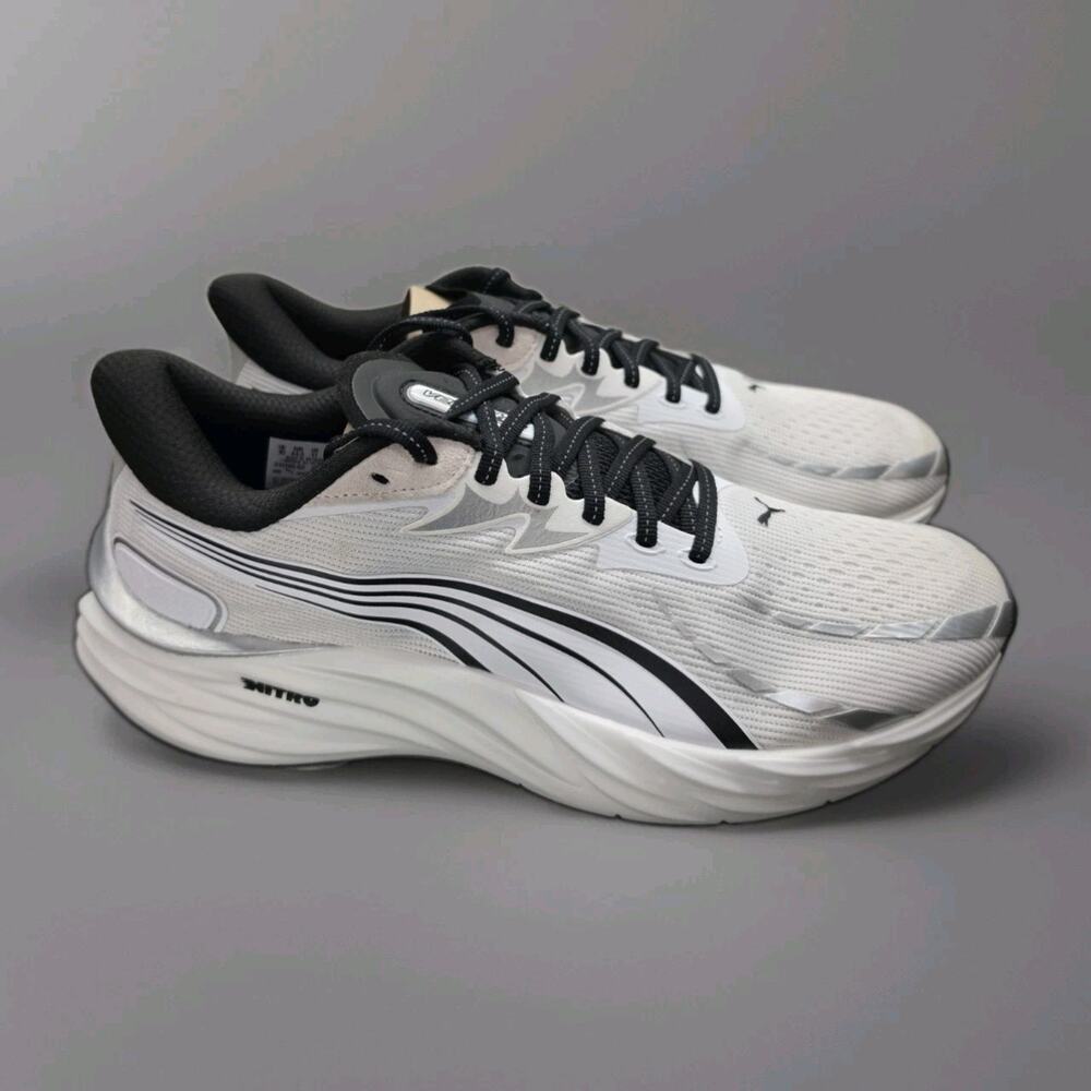 Size 11 - Puma Velocity Nitro 4 White Black